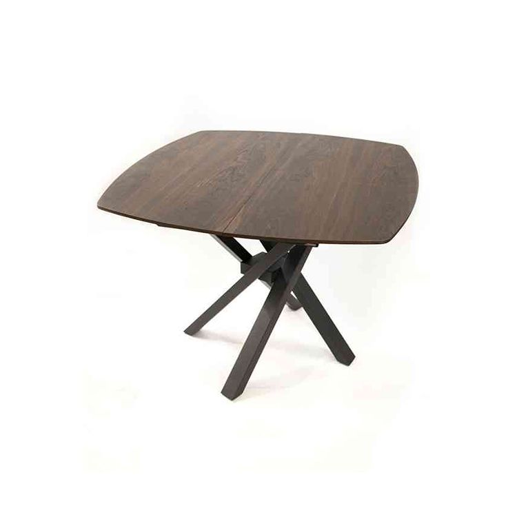Shangai Square Table - Wooden Top - Riflessi