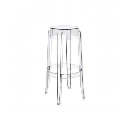 Charles Ghost Stool by KARTELL