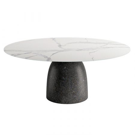 Janeiro XGlass Table - Lago - Round Table