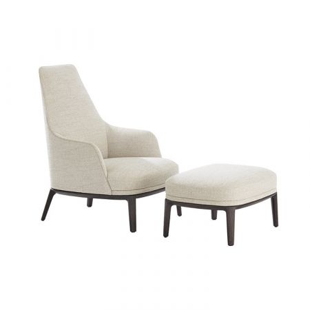 Jane Lounge Armchair - Poliform