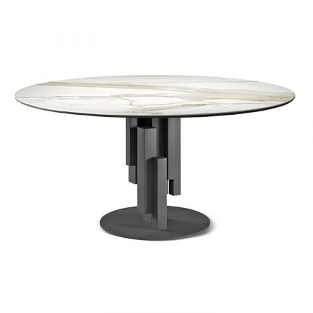 Skyline Keramik Round table - Cattelan Italia