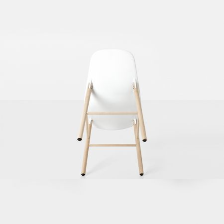 Sharky Wooden Base Chair - Kristalia