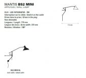 Lampada Mantis BS2 Mini - DCW Èditions