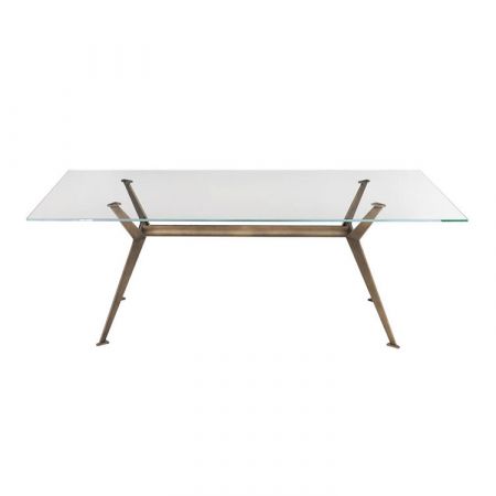 Master Table - Glass Top - Riflessi