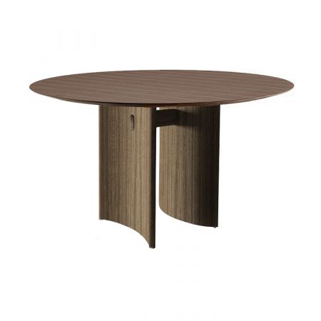 Beam Table - Round - Wooden Top - Porada