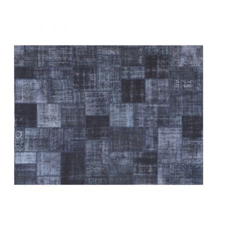 Tappeto Patchwork Navy Blue D64 - Mohebban Milano