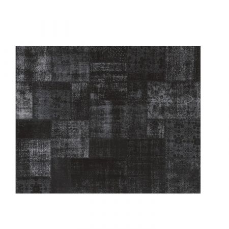 Patchwork Black D90 Carpet - Mohebban Milano