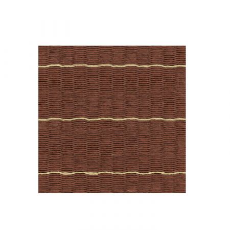 Line Reddish Brown Natural Carpet - Woodnotes
