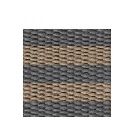 Stripe Nutria Graphite Carpet - Woodnotes