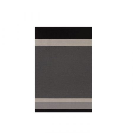 Tappeto Panorama Black Light Grey - Woodnotes