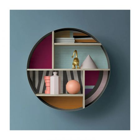 360° Oblique Mix Bookcase - Icon's Milano