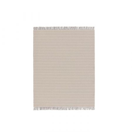 Line Light Sand Navy Blue Carpet - Woodnotes