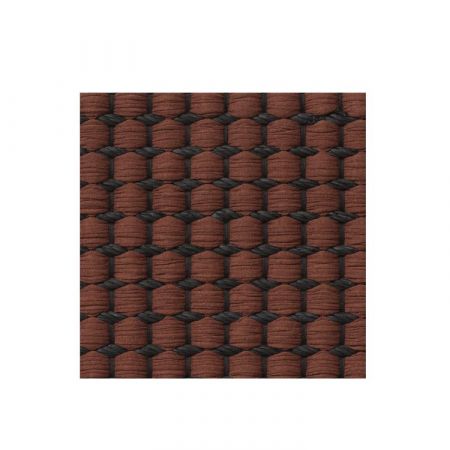 Tappeto Duetto Black Reddish Brown - Woodnotes