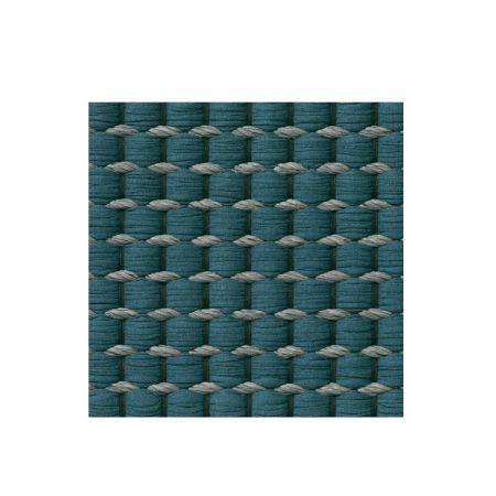Alfombra Duetto Grey Turquoise - Woodnotes